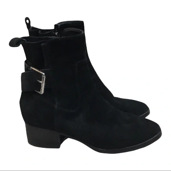 Via Spiga Shoes Via Spiga Octavia Suede Buckle Boot Size 8